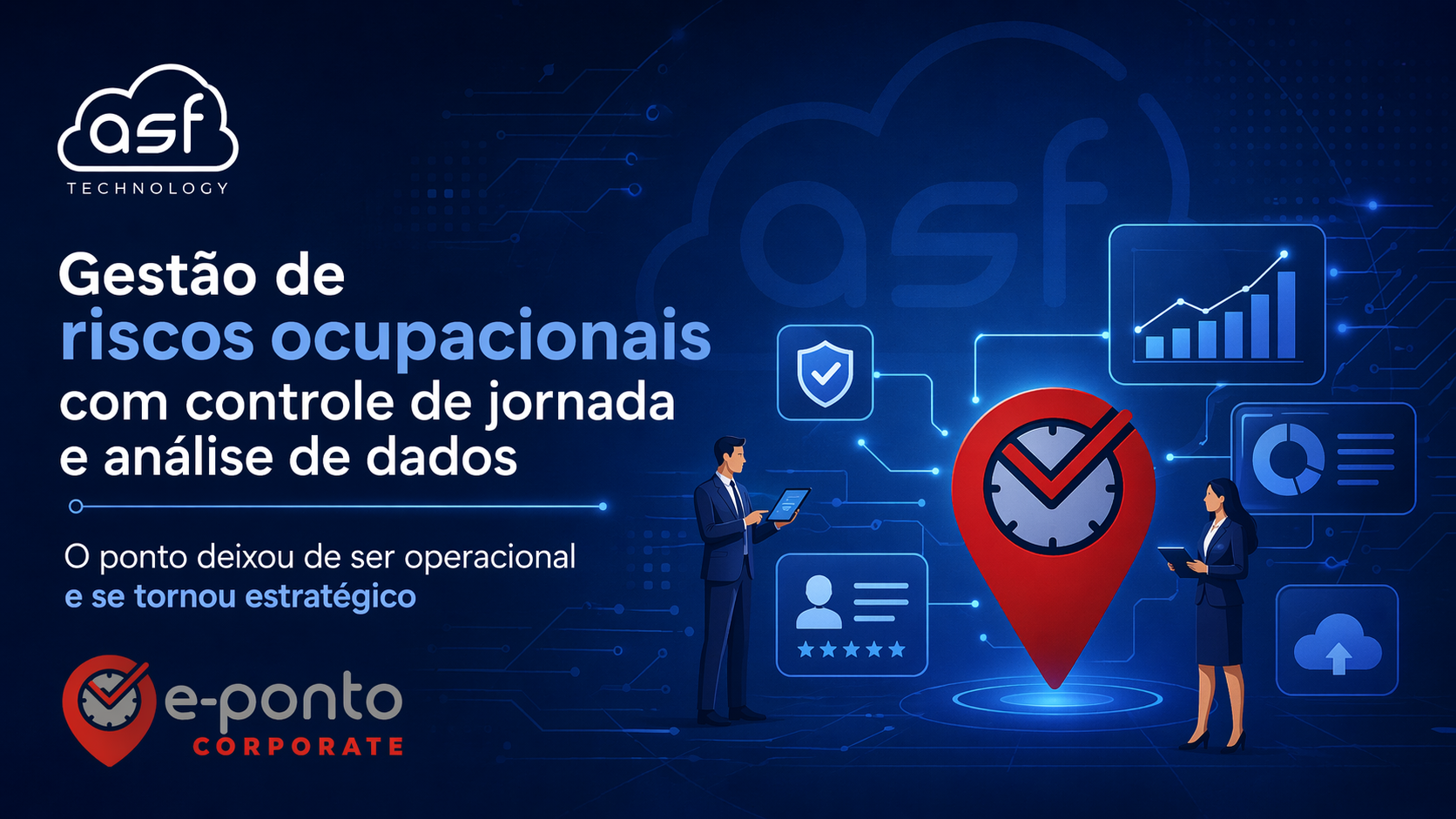 Gestão de riscos ocupacionais com controle de jornada e análise de dados