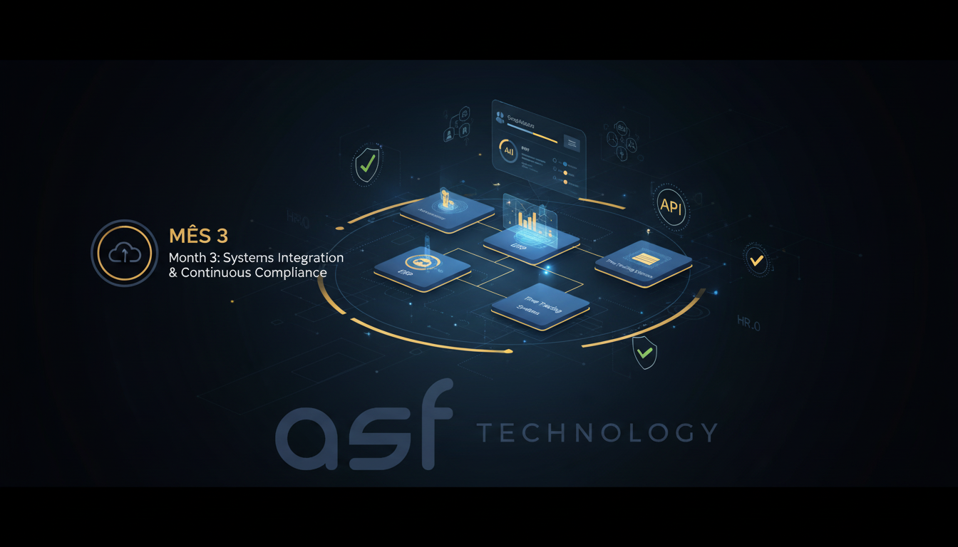 Planejamento mensal (RH 4.0) - Mês 3 - Integração e compliance contínuo com E-Ponto Corporate + E-Ponto DOC