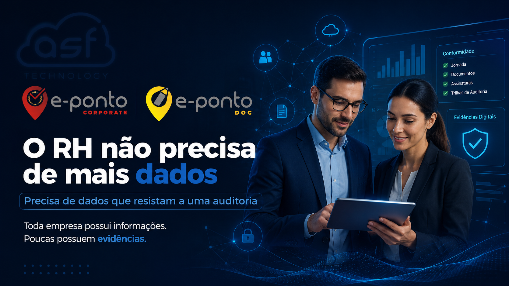 RH moderno com evidências digitais, trilha de auditoria e governança trabalhista